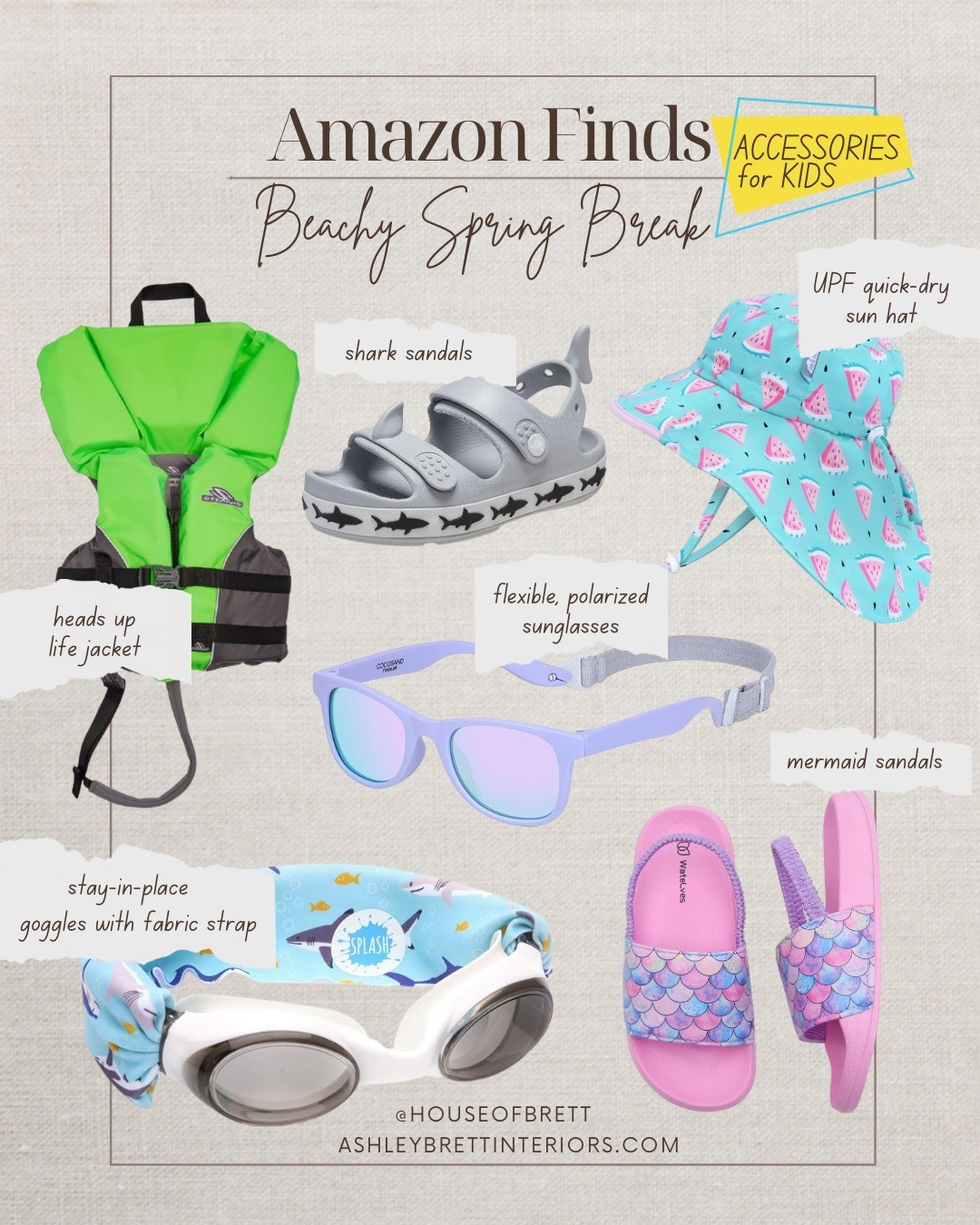 Great beachy finds for the kiddos - sunglasses and goggles that stay in place, and adorable sandals!

#LTKKids #LTKTravel #LTKFamily