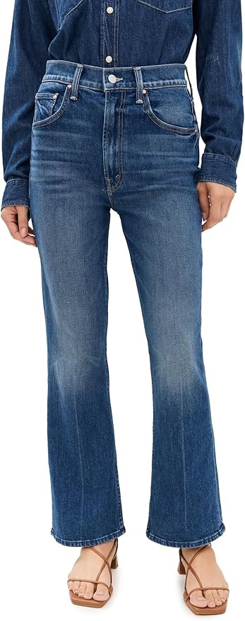 MOTHER Women's The Scooter Ankle Jeans | Amazon (US)