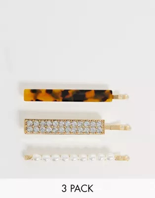 Reclaimed Vintage inspired hair slide pack | ASOS | ASOS US