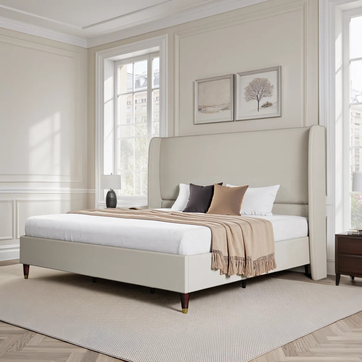 Belo Upholstered Platform Bed | Wayfair North America
