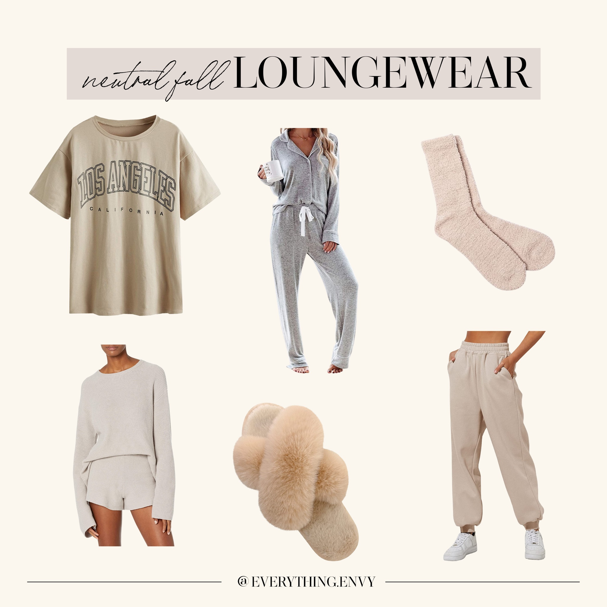 Neutral fall loungewear for her!

#LTKSeasonal #LTKGiftGuide #LTKHoliday