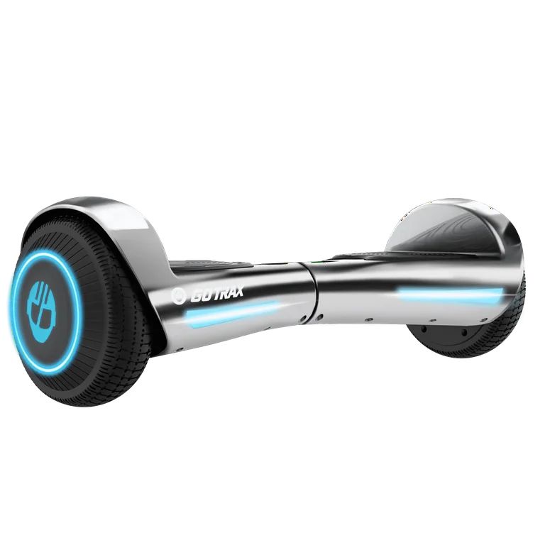 Gotrax FX3 Hoverboard, 6.2mph, for Kids Ages 8+ Years Old, 176lb Max Weight, Bluetooth, Chrome | Walmart (US)