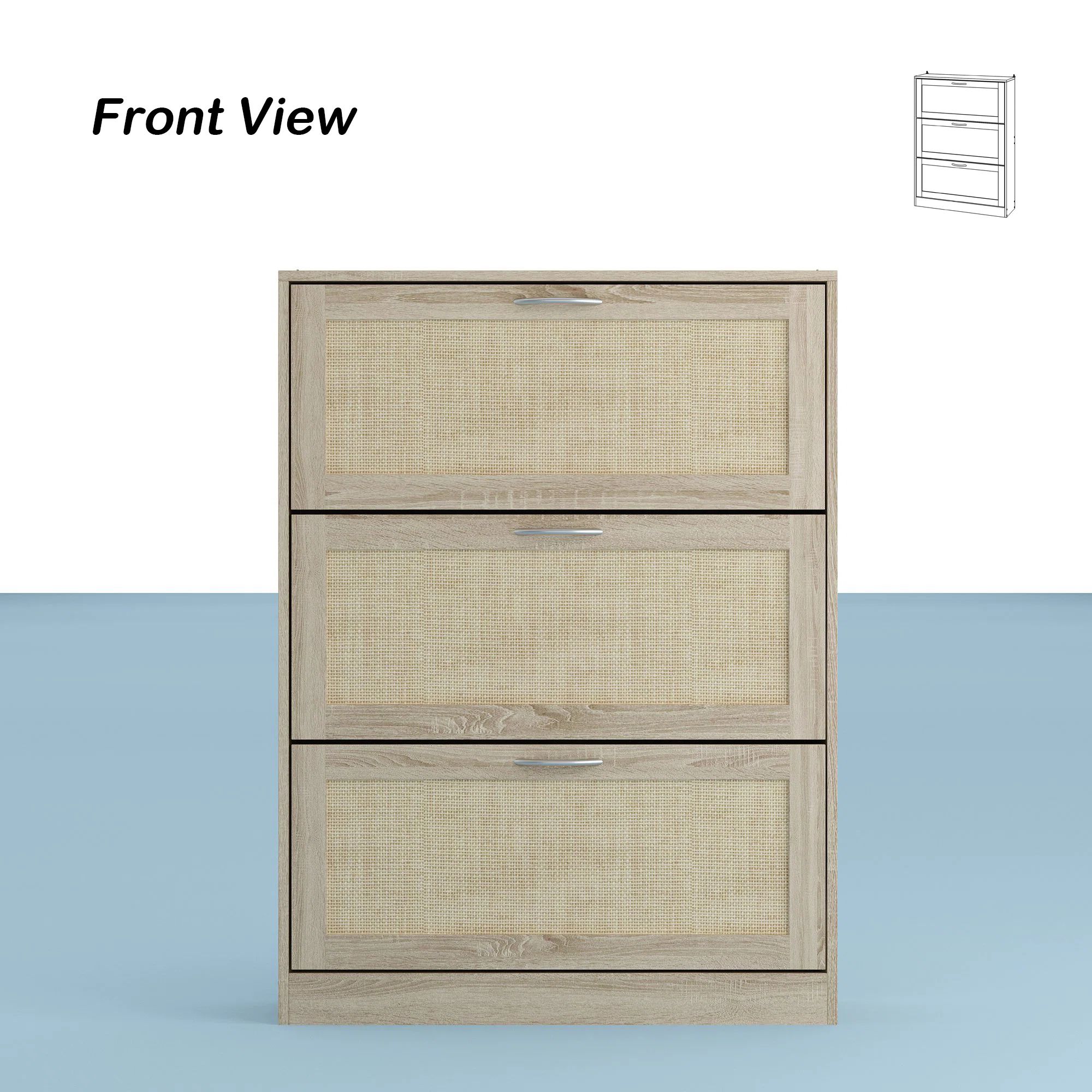 18 Pair Shoe Storage Cabinet | Wayfair North America