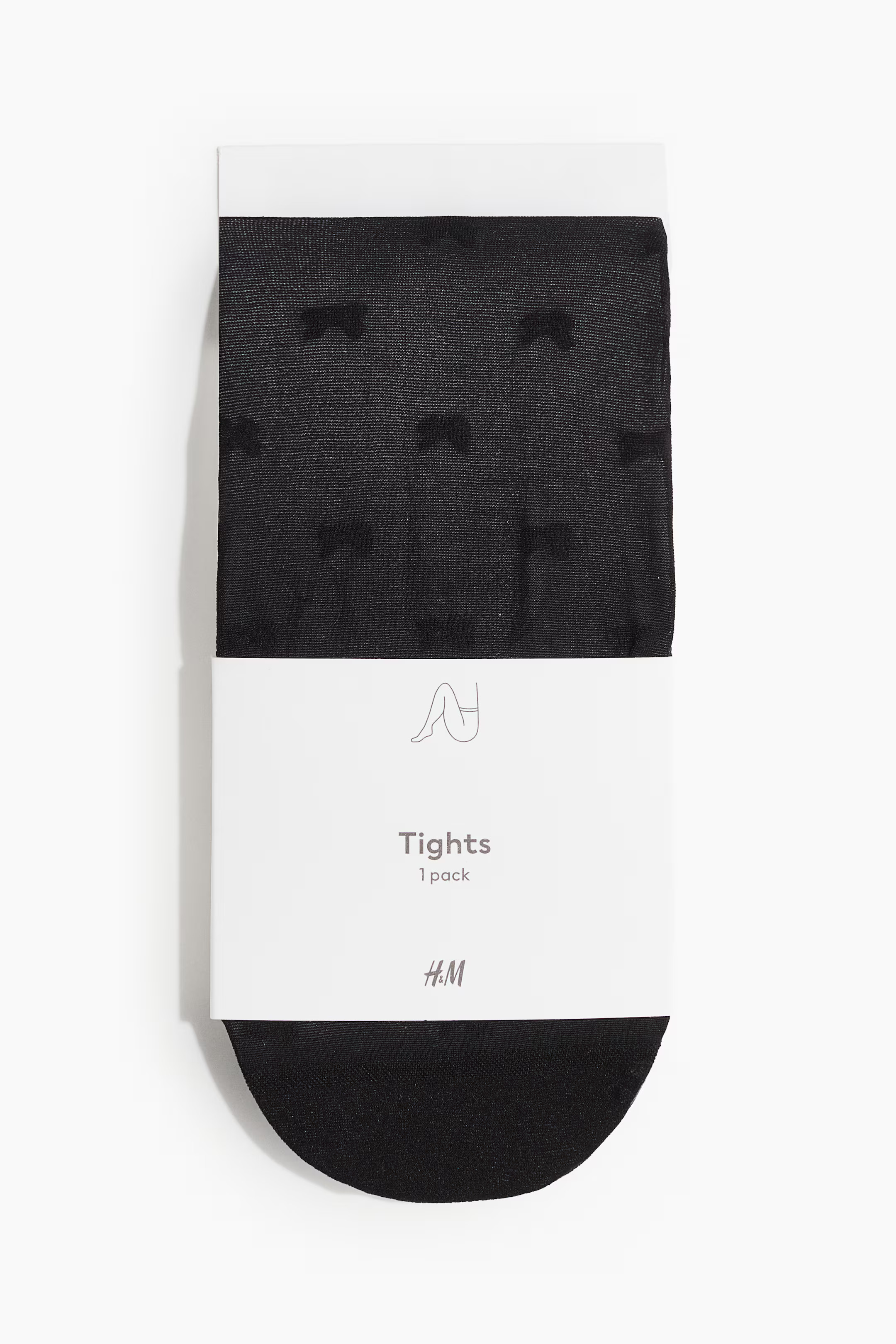 Bow-patterned tights | H&M (UK, MY, IN, SG, PH, TW, HK)