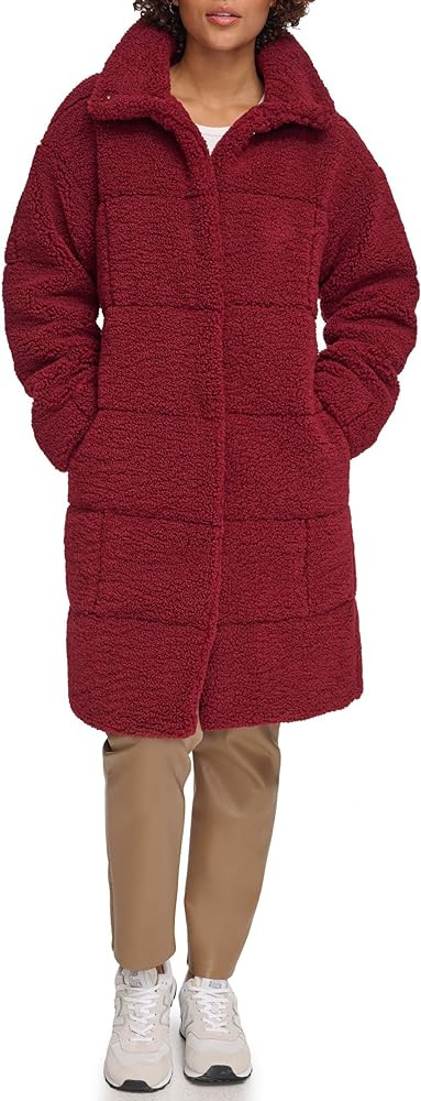 Levi's Women's Long Length Quilted Sherpa Jacket | Amazon (US)