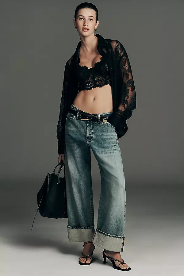 Kayden High-Rise Carpenter Barrel Jeans | Anthropologie (US)