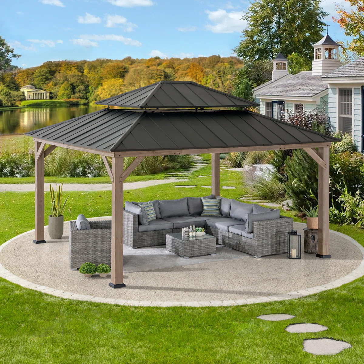 POV: you turned your backyard into a Pinterest dream thanks to Wayfair 😍✨ Up to 70% off gazebos is actually insane 💅 Run don’t walk!!

#WayfairSale #GazeboGoals #BackyardInspo #OutdoorDecor #PatioGoals #SummerAesthetic #HomeUpgrade #LTKSale #OutdoorLiving #GardenInspo #BackyardMakeover
 

 #LTKSeasonal #LTKHome #LTKSaleAlert