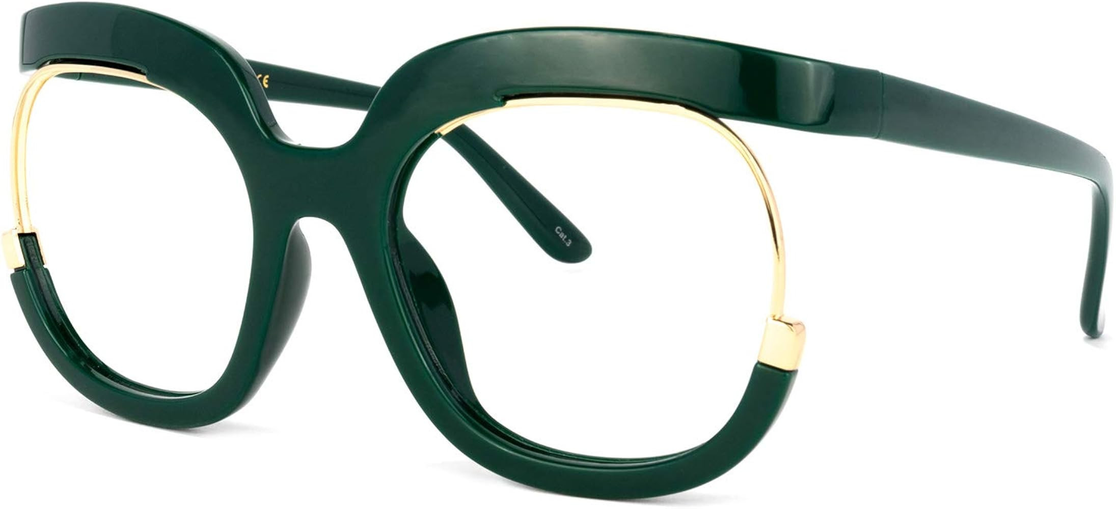 VOOGLAM Oversized Square Glasses Frame with Clear Lens for Women Fredia OX739865 | Amazon (US)