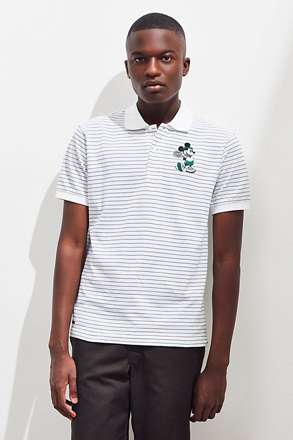 Lacoste Original Fit Mickey Mouse Polo Shirt - White S at Urban Outfitters | Urban Outfitters (US and RoW)