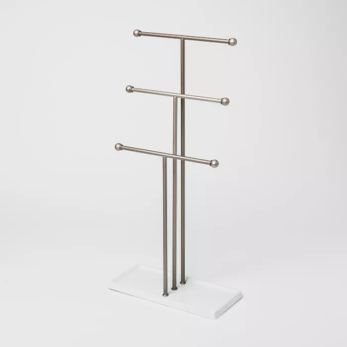 Trigem Jewelry Stand White/Nickel - Umbra | Target