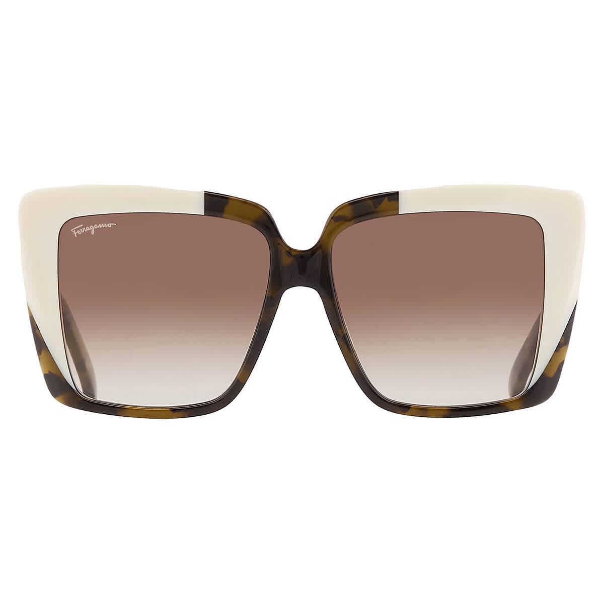 Salvatore Ferragamo Brown Gradient Sport Ladies Sunglasses SF1060S 341 55 | Jomashop.com & JomaDeals.com