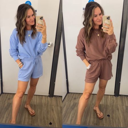  Loving these sets from old navy, super cozy, available in 8 colors - remind me of FP. You can wear together or mix and match ✨ 
.
#oldnavy #oldnavystyle #oldnavyfinds #loungesets #loungewear #traveloutfit #casualstyle 

#LTKSaleAlert #LTKFindsUnder50 #LTKTravel