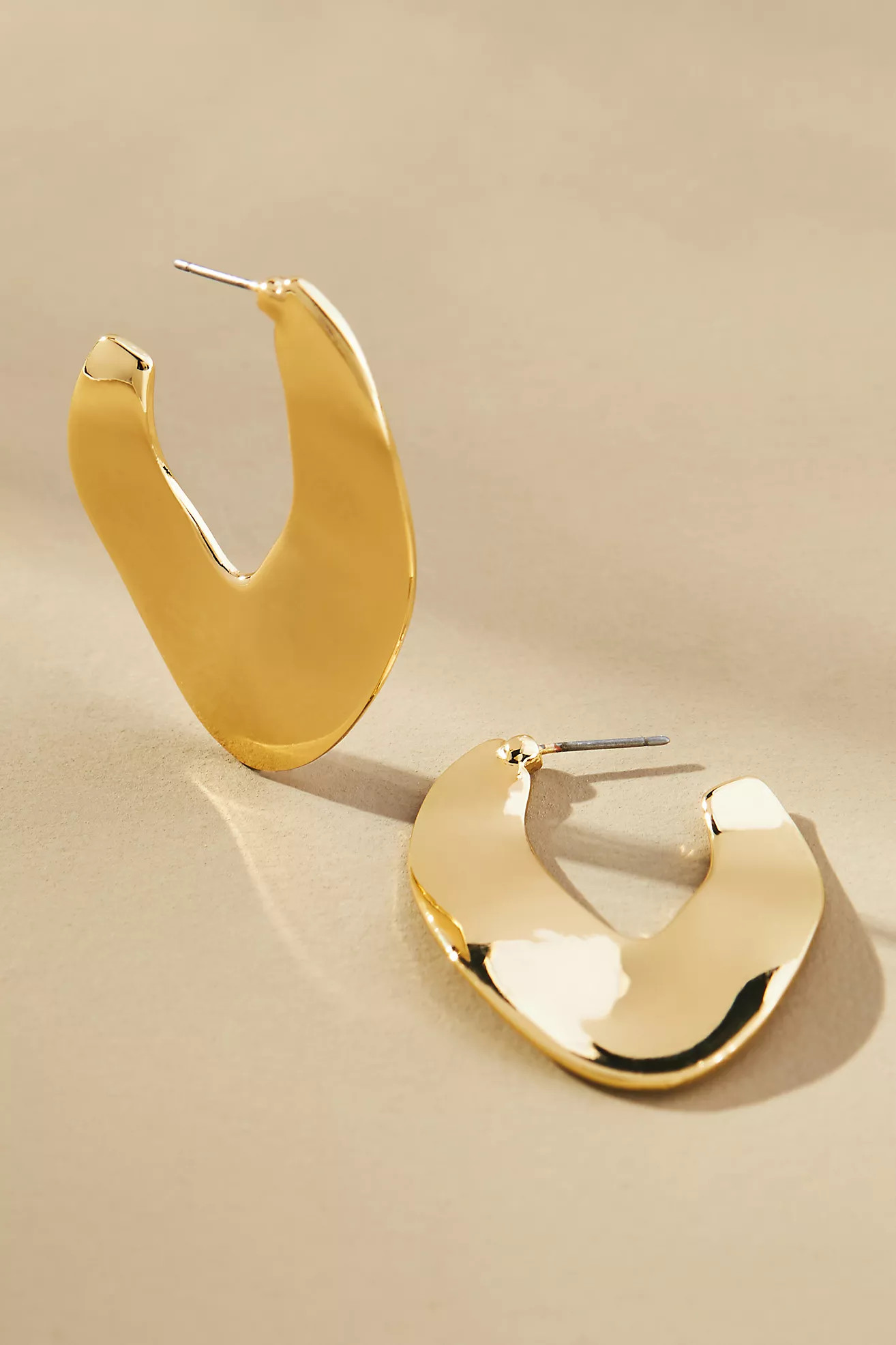 Molten U-Drop Earrings | Anthropologie (US)