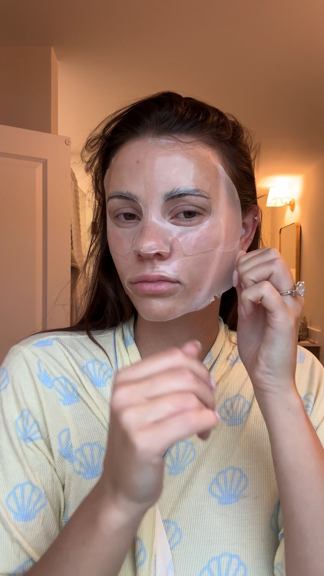 Slept in this mask and made my skin look like GLASS  