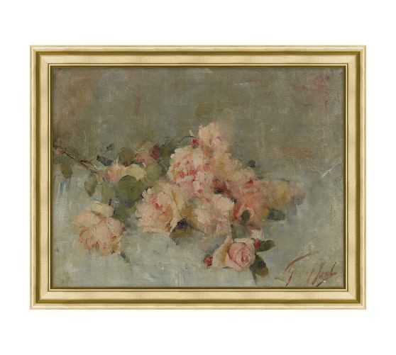 Timeless Roses Framed Print | Pottery Barn (US)