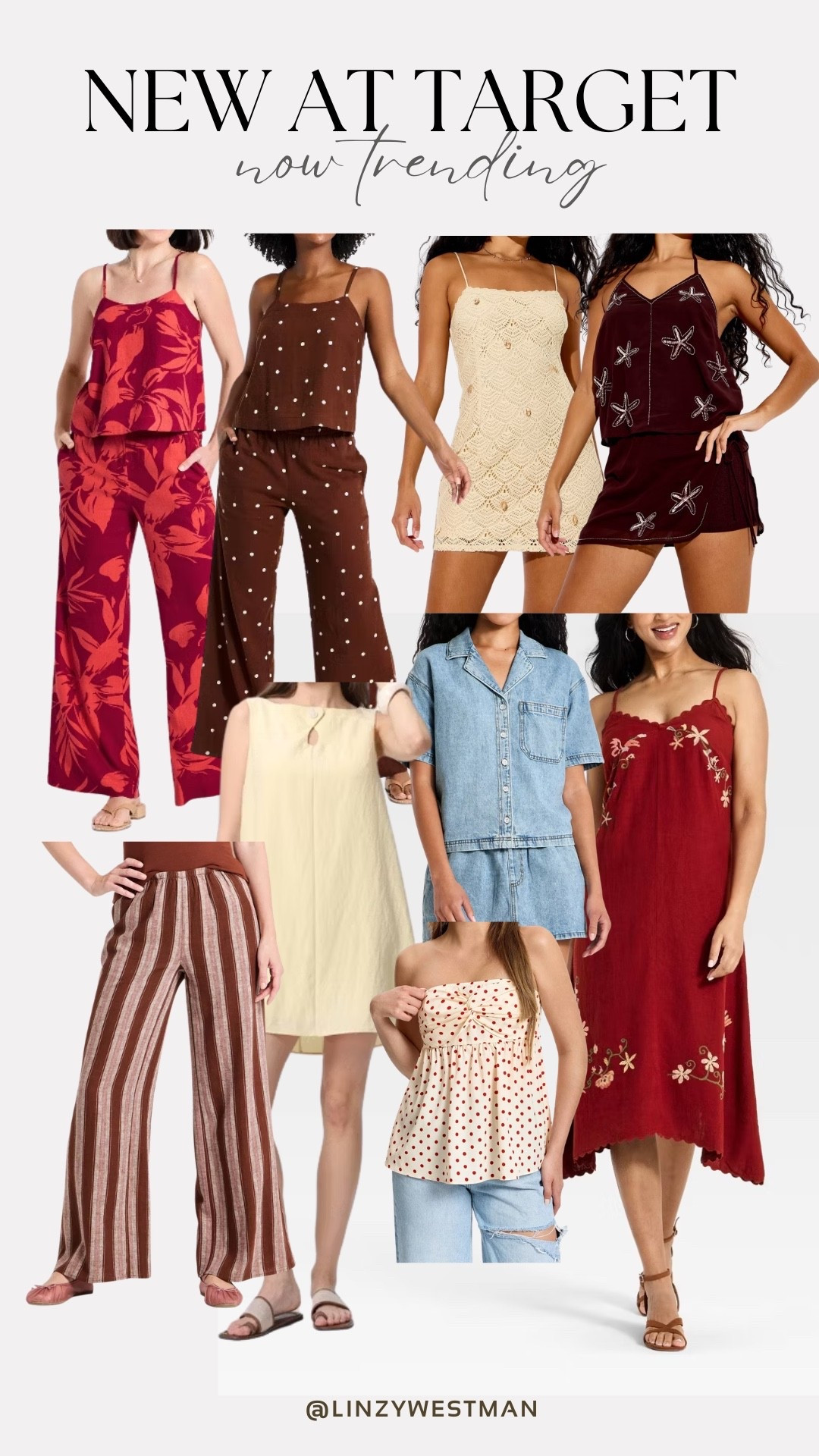 NEW ARRIVALS AT @Target 🎯 and these are already trending! Lots of linen, fun patterns and resort-forward styles. Love these.

#LTKootd #LTKgrwm #LTKSeasonal