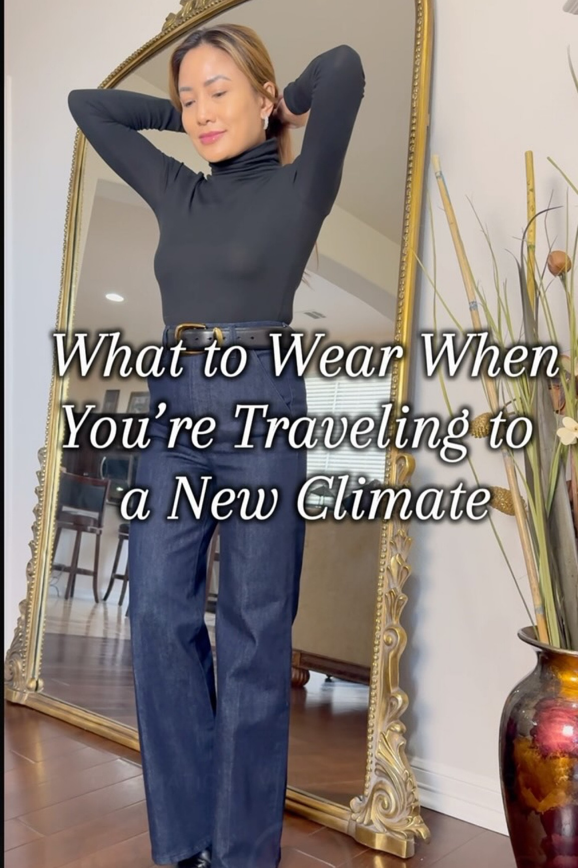 Traveling to a new climate? Here’s how to stay stylish and comfy on the go! 🖤

Coats| Slouch Coat @aritzia | Black Coat @anntaylor 
Denim Jeans & Booties: @madewell 
Turtle Neck Top| @uniqlousa 

✨For that extra polished look, I’m loving this Classic Double-Breasted Coat (Size XS) #Thisisanne @anntaylor.

✨ @aritzia is having a HUGE sale right now—don’t miss out! ✨ 

#TravelStyle #OutfitInspo #PetiteFashion #traveloutfit #reelscreators❤️ #petitestyletips #fashionreelcreator #𝒎𝒚𝒑𝒆𝒕𝒊𝒕𝒆𝒕𝒉𝒆𝒐𝒓𝒚 #getdresswithme #winterfashion #winteroutfit #mypetitetheory #fashioninfluencer #fashionstyle #fashionblogger #aloyoga #aritzia #zara #away