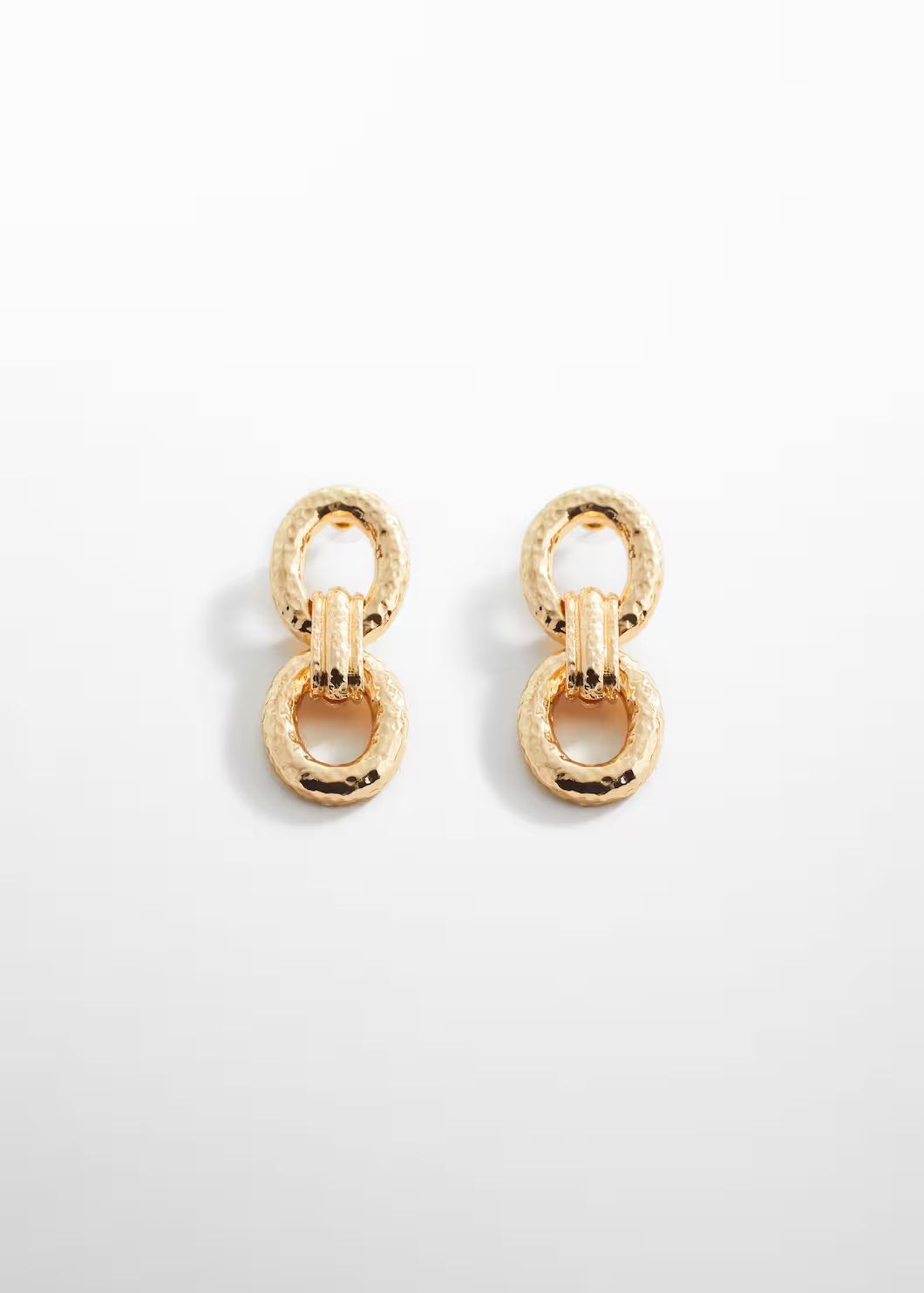 Link hoop earrings -  Women | Mango United Kingdom | MANGO (UK)