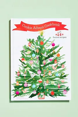 Cookie Advent Cookbook | Anthropologie (US)