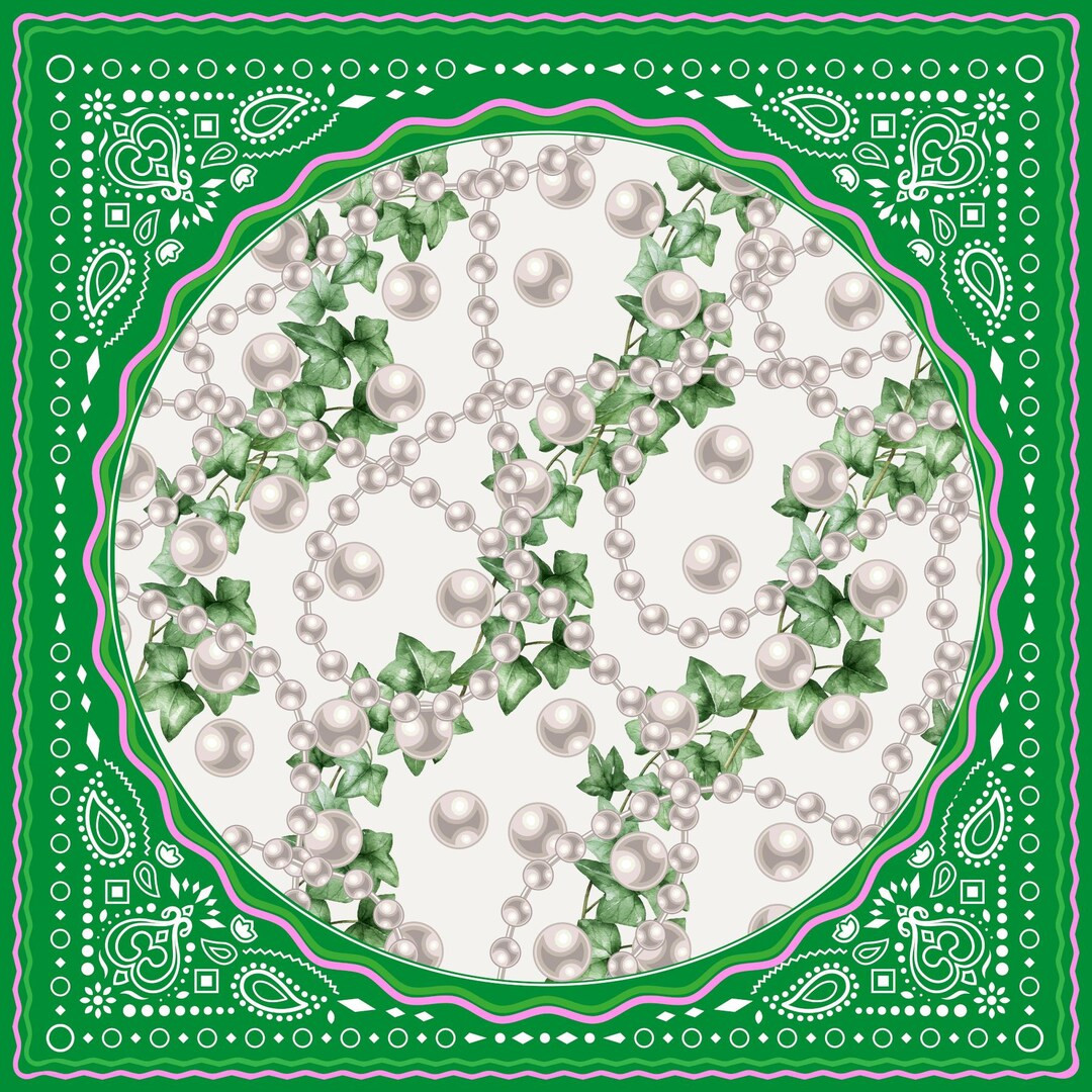 Sisterhood Silk Scarf- Pearls - Etsy | Etsy (US)