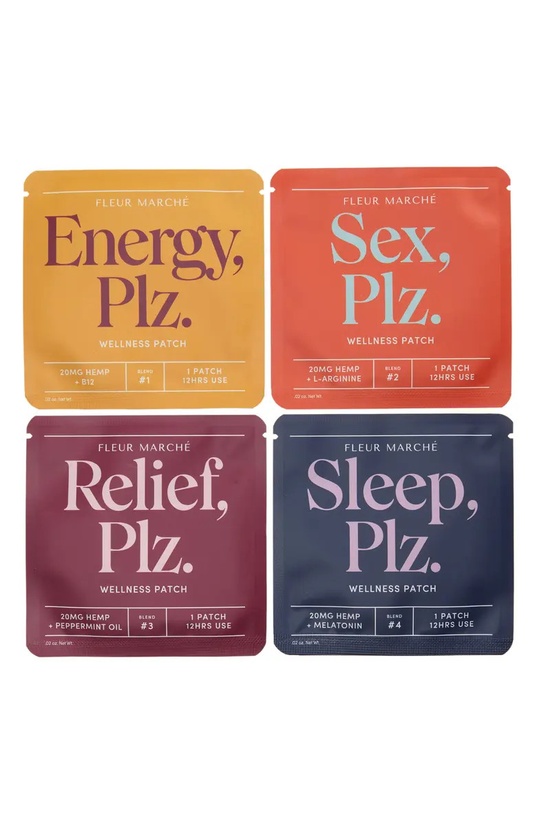 Fleur Marché Variety, Plz. Set of 4 CBD Wellness Patches | Nordstrom | Nordstrom