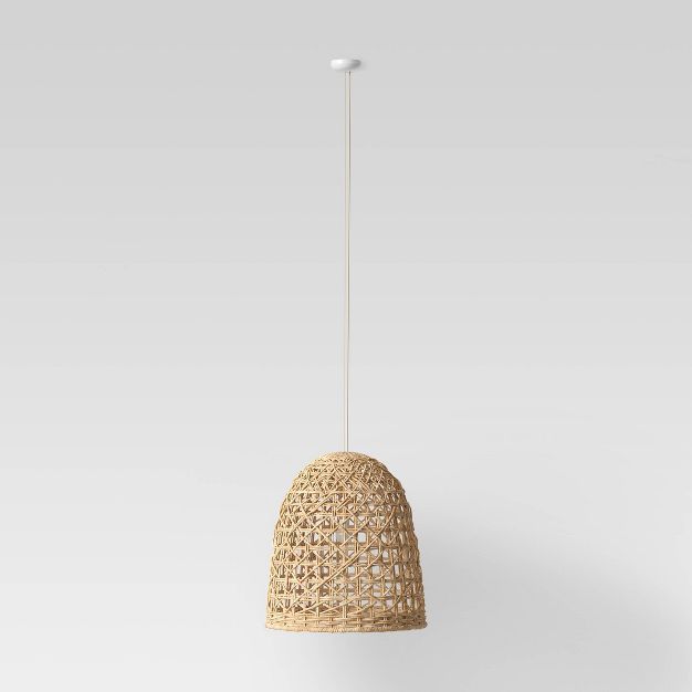 Small Seagrass Light Pendant Light Brown (Includes Energy Efficient Light Bulb) - Opalhouse™ | Target