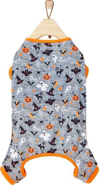 Frisco Halloween Patterned Dog & Cat Jersey PJs, Medium | Chewy.com