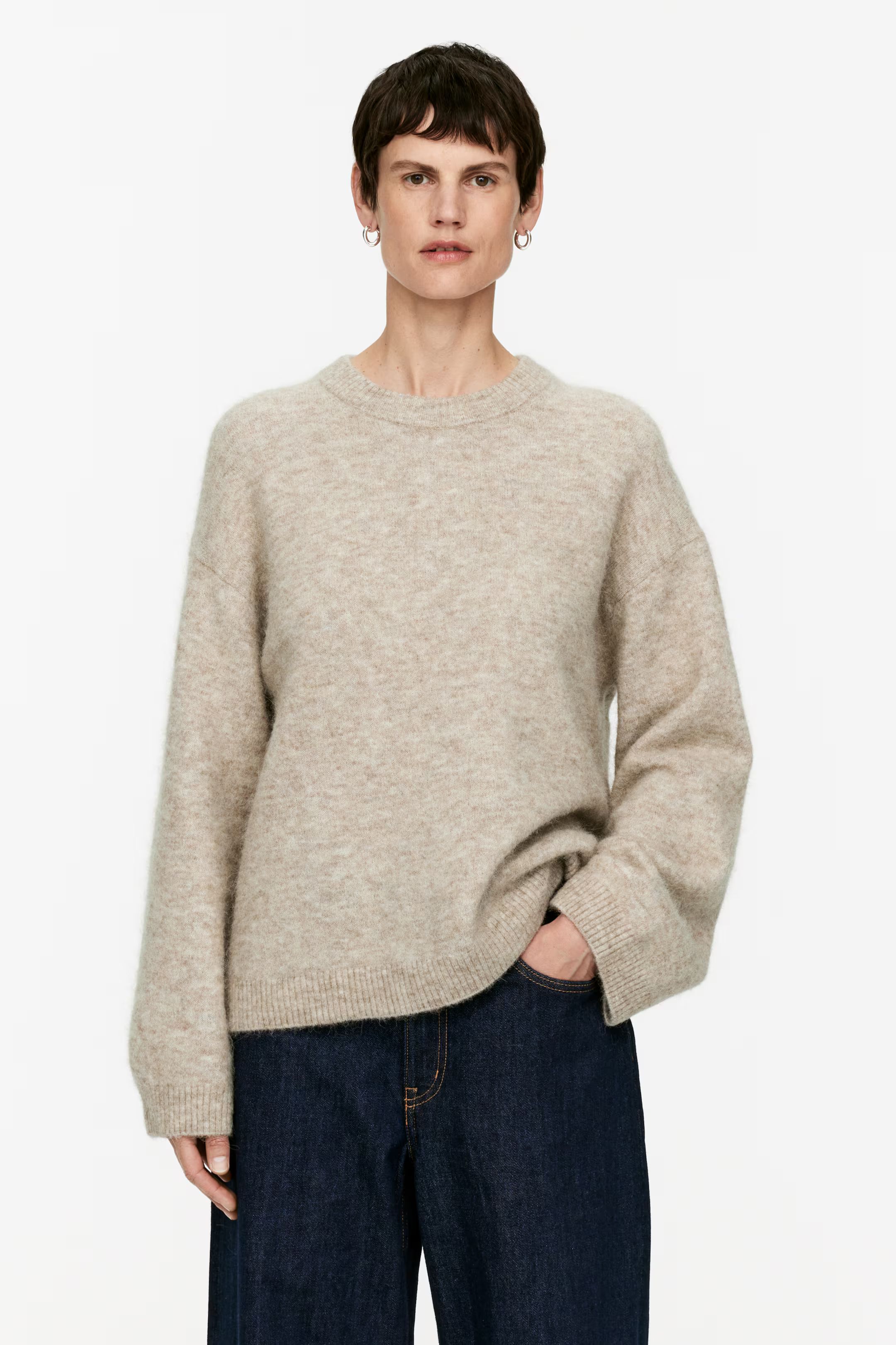 Alpaca-Wool Blend Jumper | H&M (UK, MY, IN, SG, PH, TW, HK)