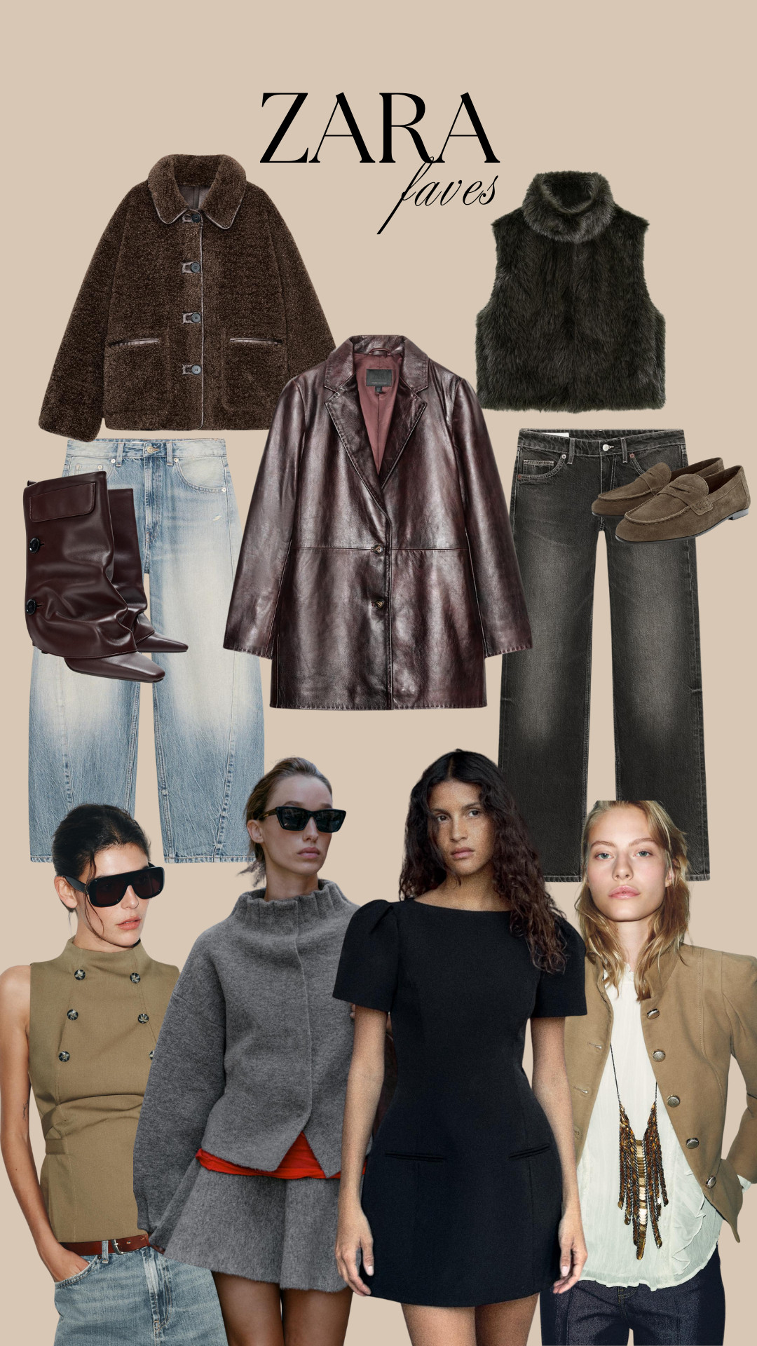 Autumn Outfits, Zara New In, Outerwear, Knitwear, Jeans, Dresses, Skirts, Shoes, Accessories  

 #LTKuk #LTKautumn #LTKstyletip
