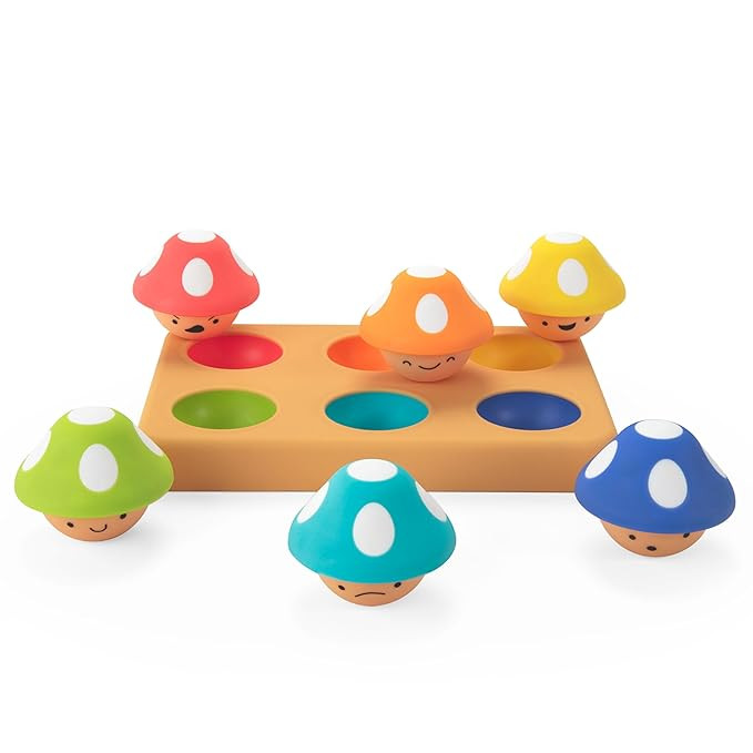 Sassy Mischievous Matching Mushrooms, Sorting Board, Social Emotional Learning Toy, STEM, 12+ Mon... | Amazon (US)