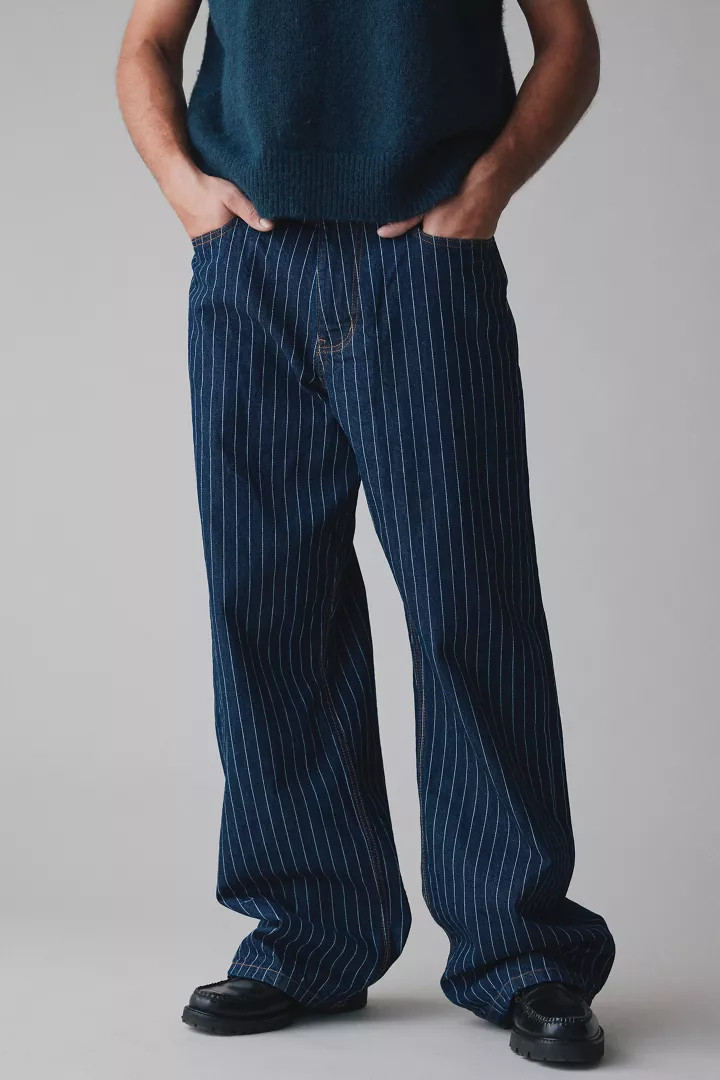 BDG Nitro Pinstripe Baggy Fit Jean | Urban Outfitters (US and RoW)