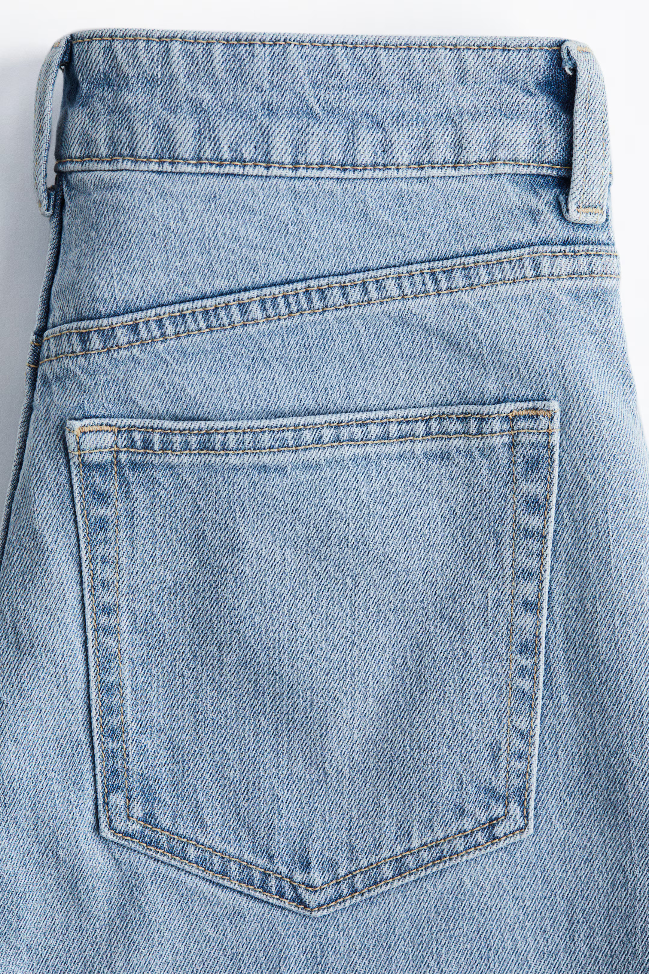 Harper High Rise Wide Leg Jeans - Light denim blue - Ladies | H&M US | H&M (US + CA)
