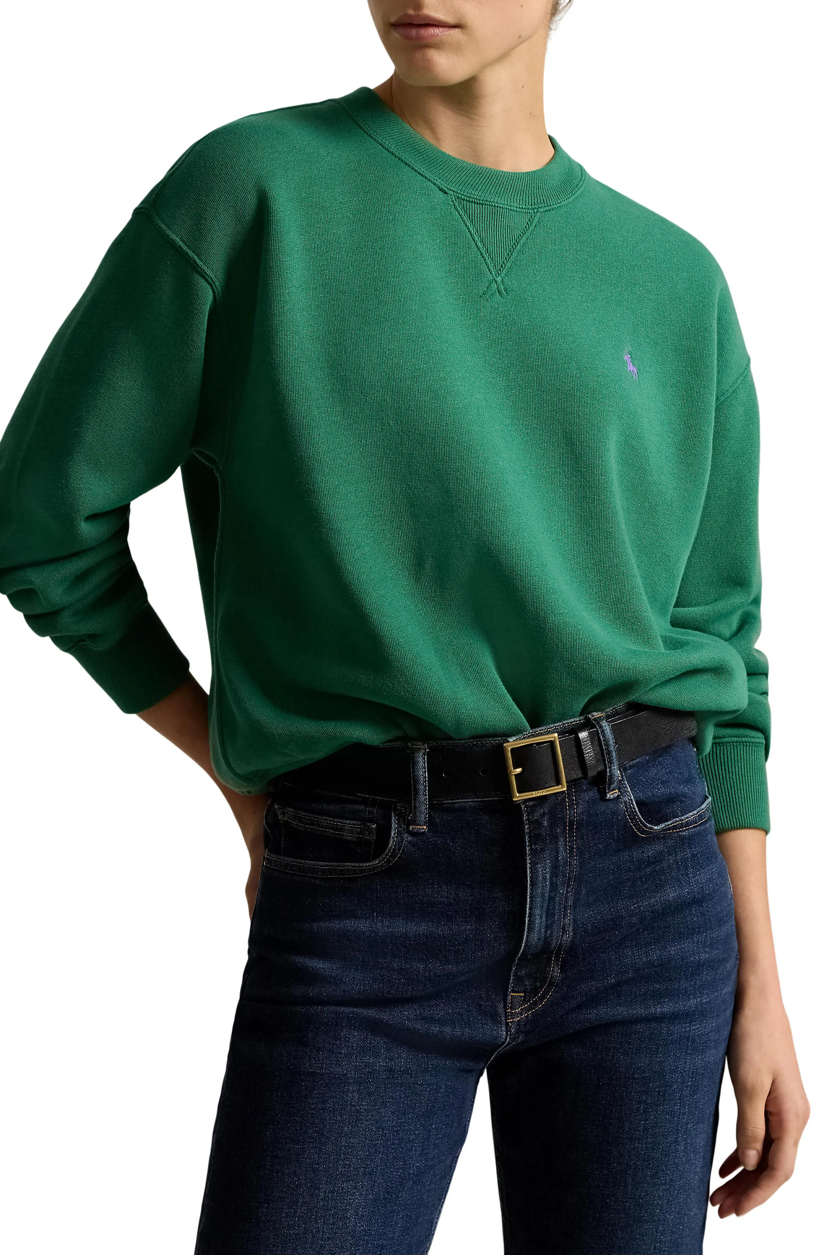 Polo Ralph Lauren Arctic Fleece Sweatshirt (Women) | Nordstrom | Nordstrom