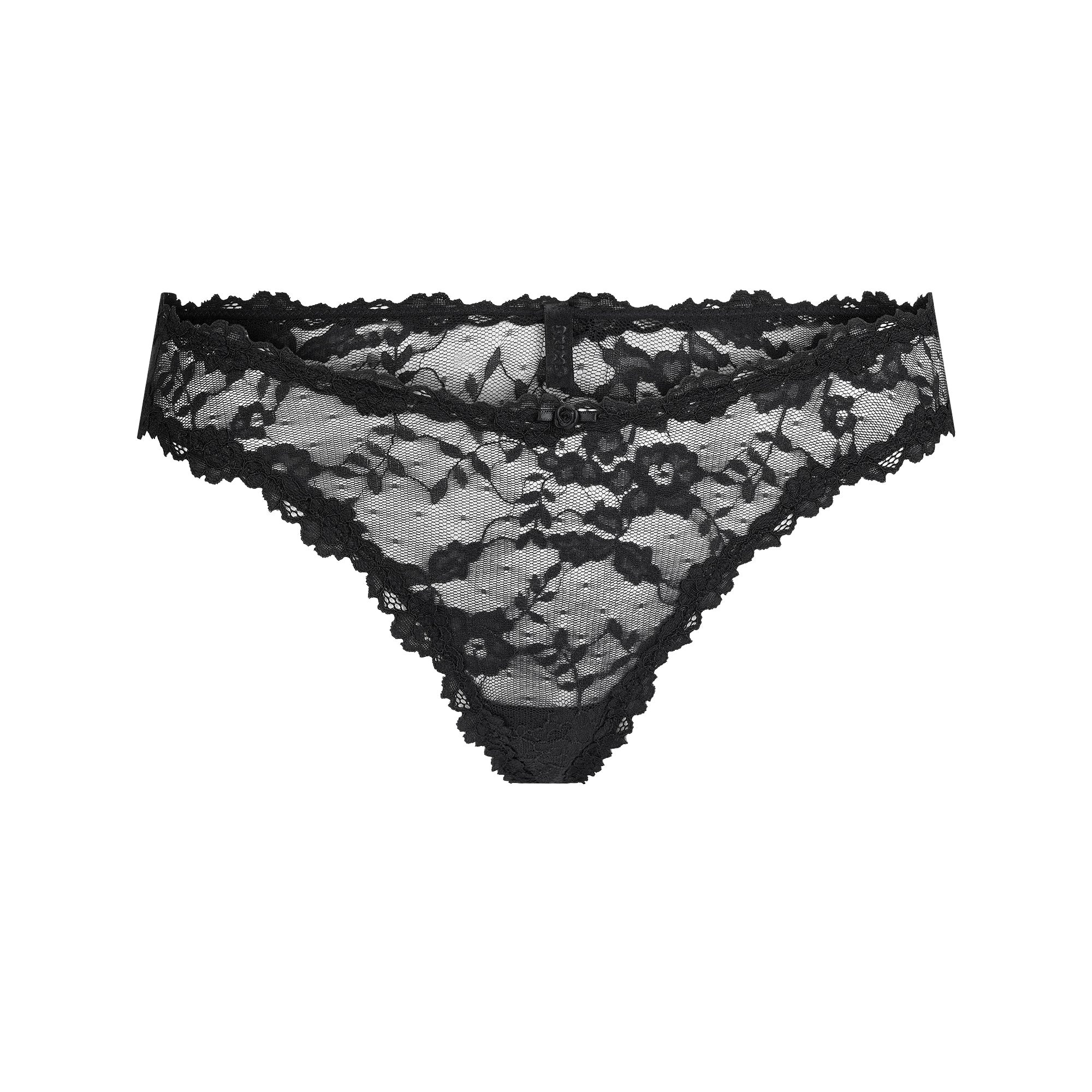 STRETCH LACE DIPPED THONG | SOOT | SKIMS | SKIMS (US)