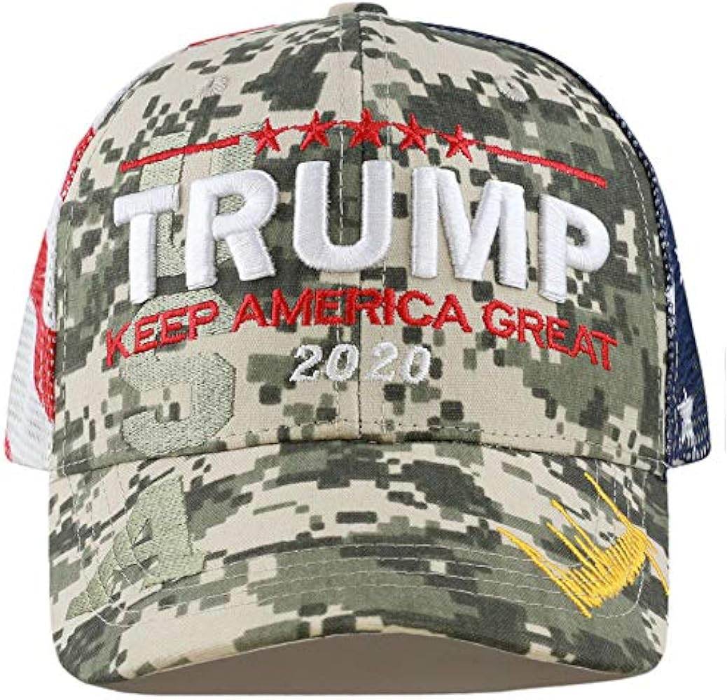 The Hat Depot Original Exclusive Donald Trump 2020"Keep America Great/Make America Great Again 3D... | Amazon (US)