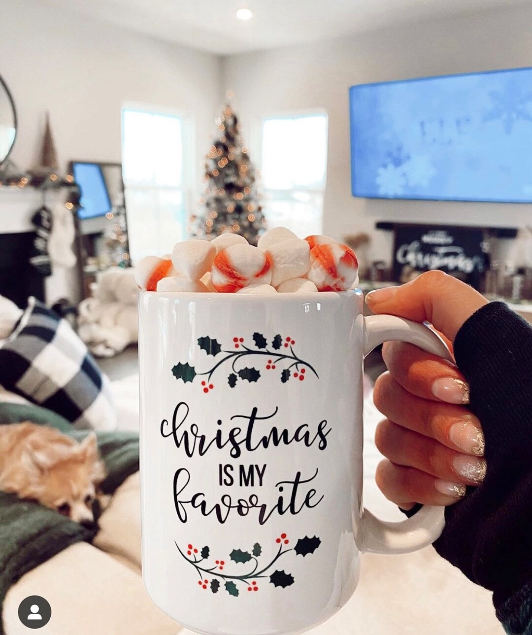 Christmas is My Favorite Mug, Cute Mug, Festive Mug, Christmas Mug, Punny Mug, Holiday Mug - Etsy | Etsy (US)