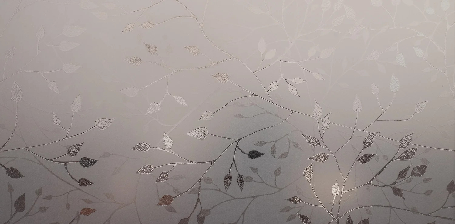 Canopy 36 x 72 Inch | Window Film with Textured Glass Pattern | Made in USA | Artscape