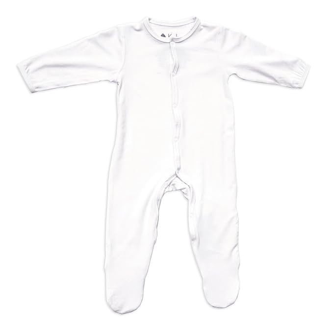 KYTE BABY Footies - Baby Footed Pajamas Made of Soft Organic Bamboo Rayon Material - 0-24 Months ... | Amazon (US)