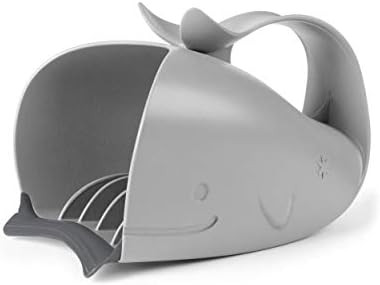 Amazon.com: Skip Hop Baby Bath Rinse Cup, Moby Tear-free Waterfall Rinser, Grey | Amazon (US)