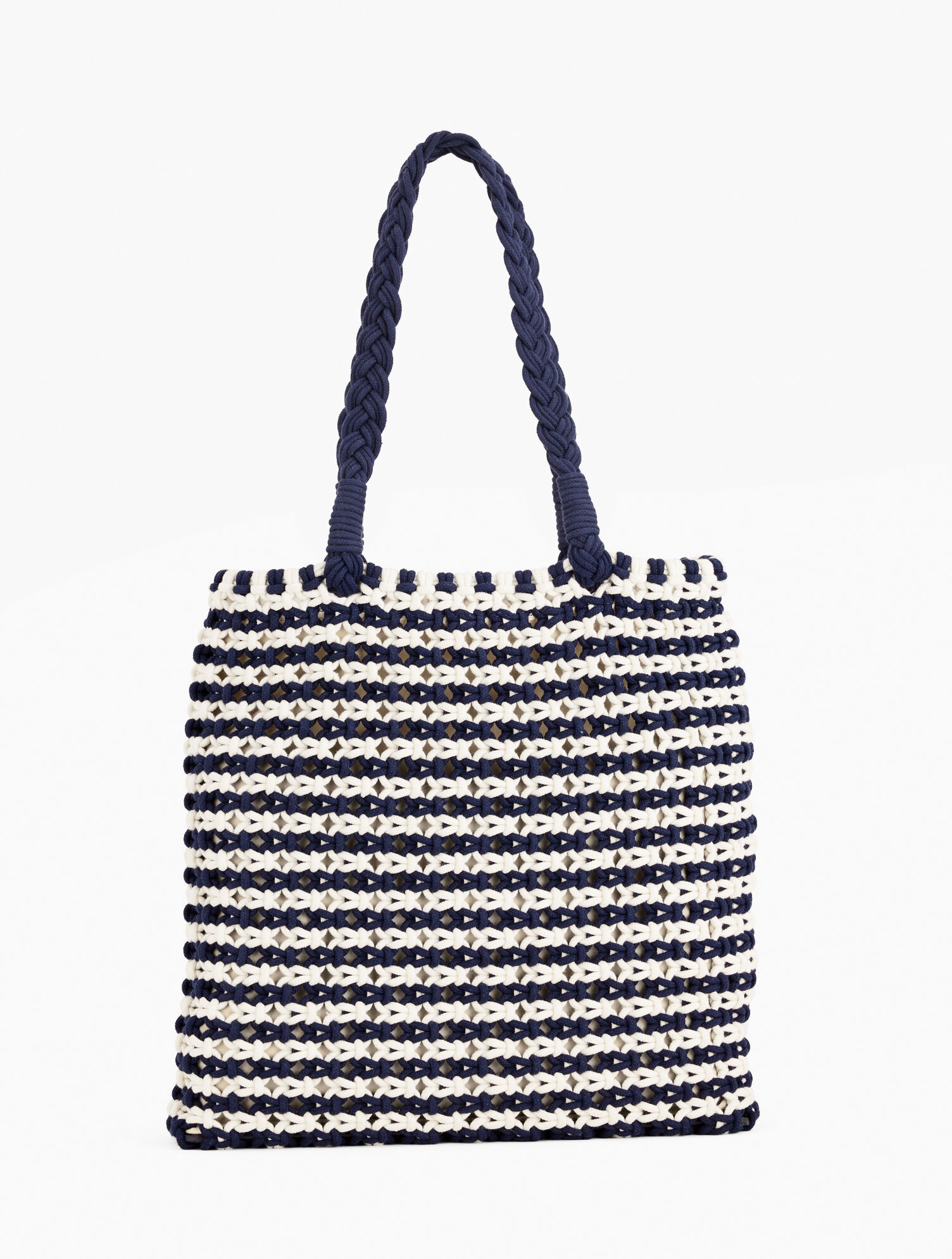 Knotted Cotton Cord Tote | Talbots