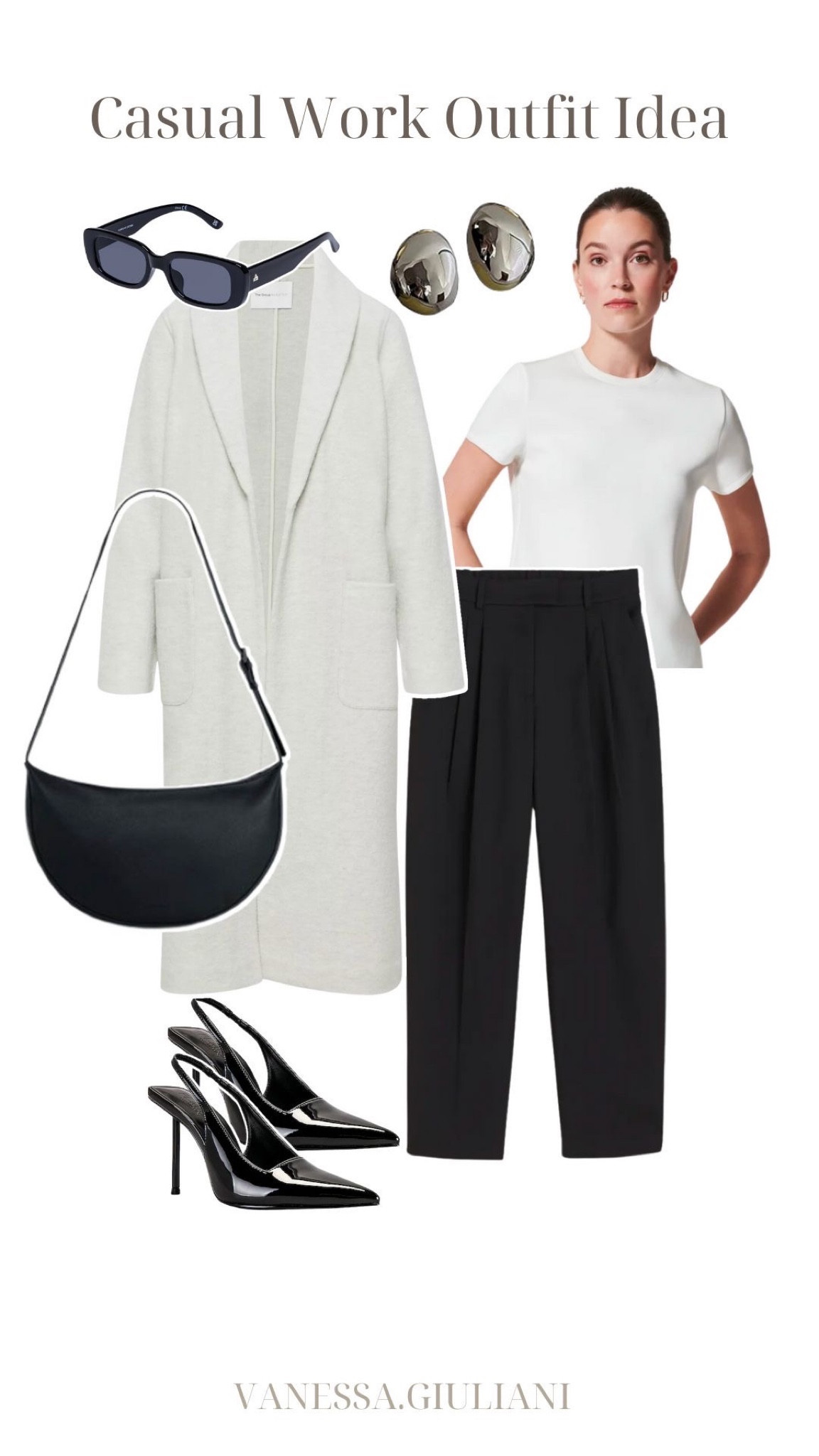 Casual Work Outfit Idea

#LTKstyletip #LTKshoecrush #LTKworkwear