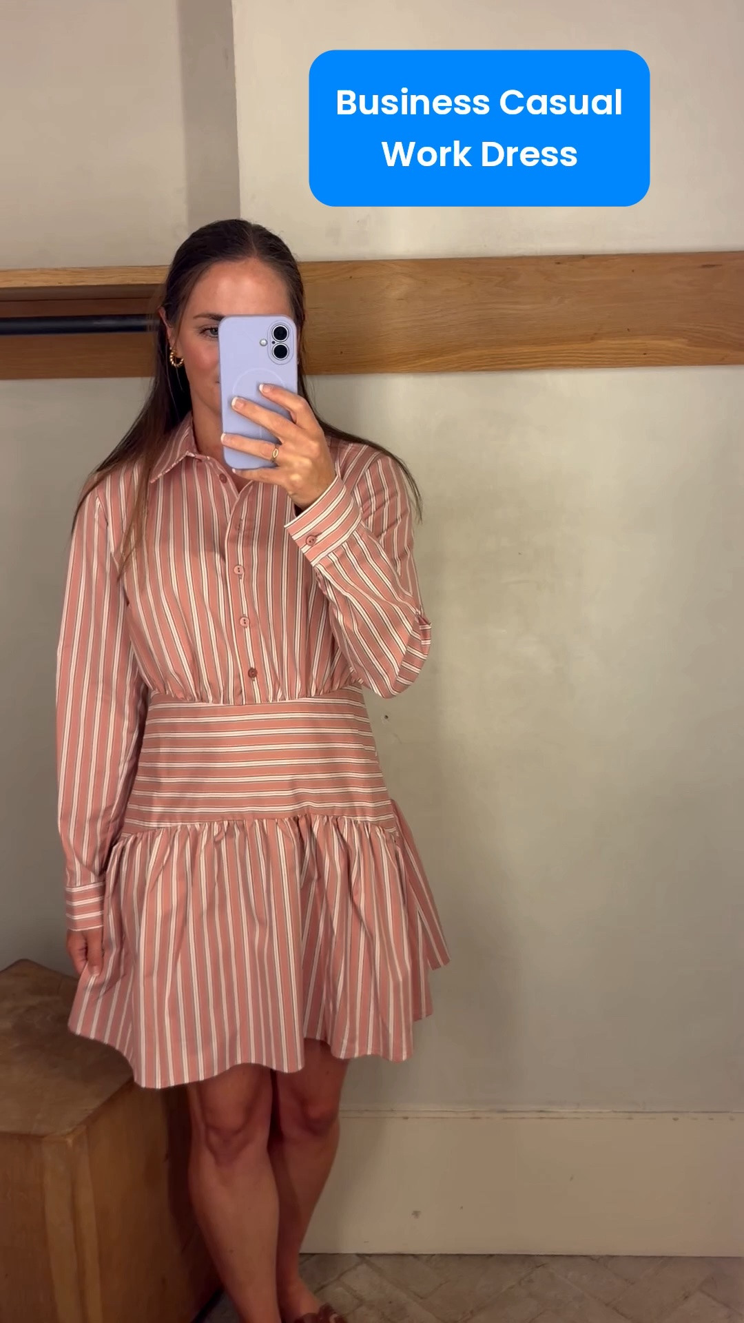 This might be the most figure flattering work dress ever. Stripes, collared top, and highlights the slimmest part of your waist. So cute and comes in three colors! Perfect option to wear to work this fall. Linking some other cute fall work dresses below too.

business casual workwear
Teacher outfits
Fall dress
Fall work dress

#LTKootd #LTKWorkwear #LTKmomlife