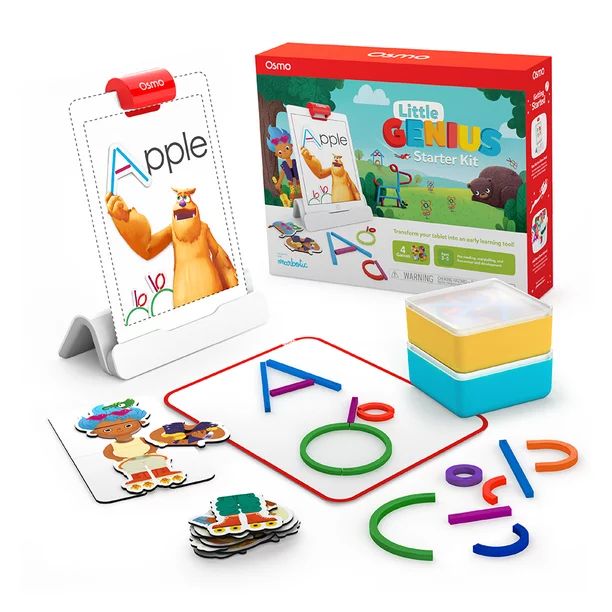 Osmo - Little Genius Starter Kit for iPad - 4 Hands-On Learning Games - Preschool Ages - Problem ... | Walmart (US)