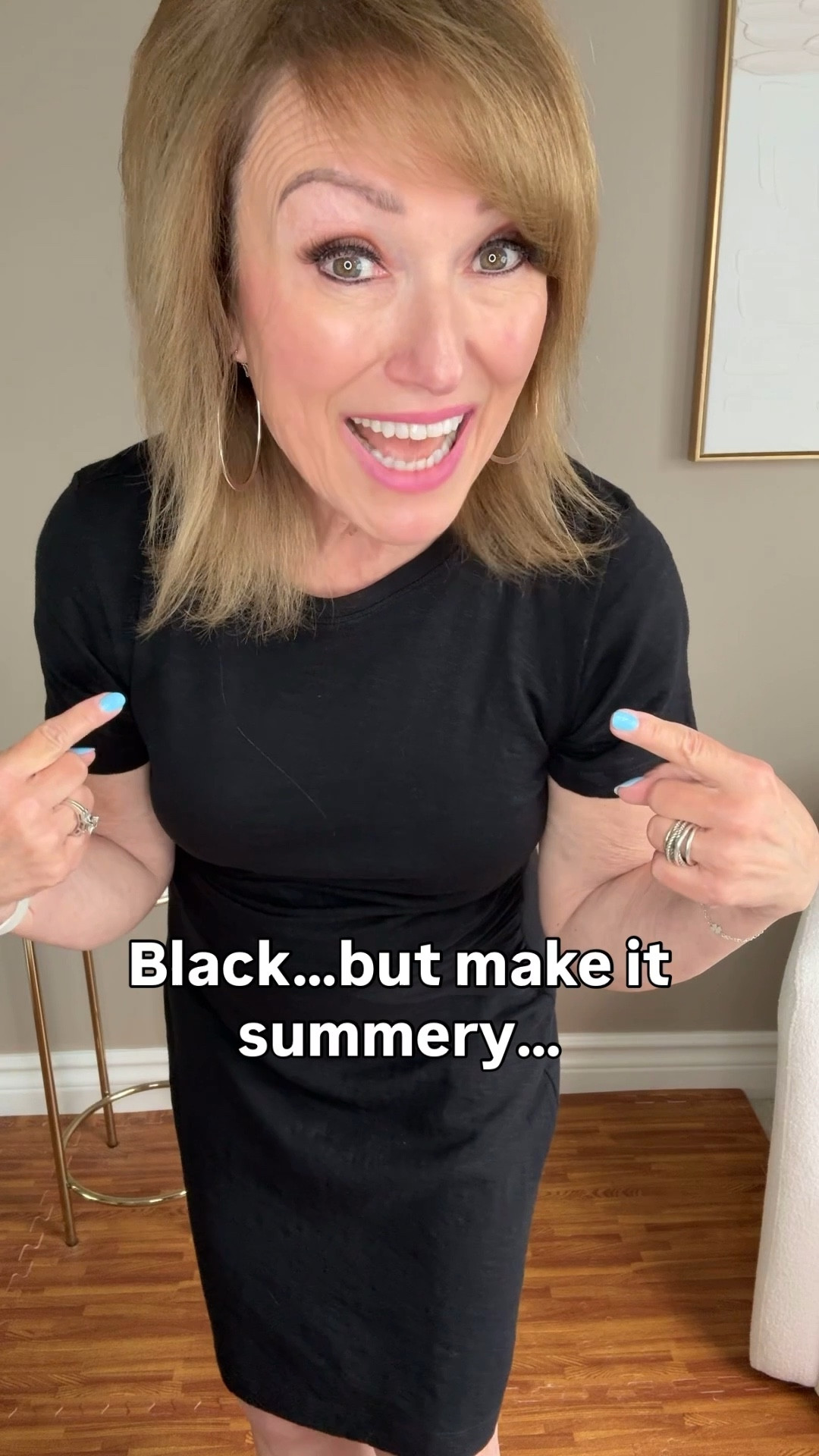 Let’s be honest - we’ll still want to wear black in summer. So, let’s find a way to lighten it up and make it feel more like summer!  Fabric and texture are a great way to do hair that! 

#LTKOver40 #LTKootd #LTKSeasonal
