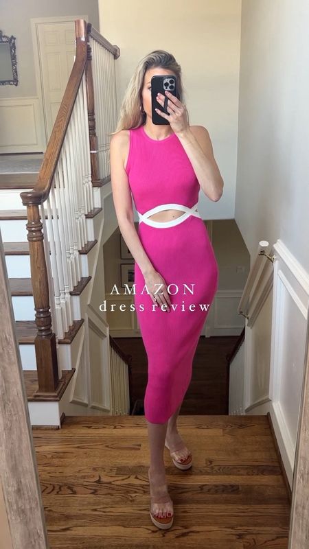 ✨ Amazon midi dress review - perfect for Valentines Day! ❤️💕 ✨ Come in more size options and currently has a 20% off coupon!! Great price! 



#amazonfashion #amazonfinds #founditonamazon #styleinspiration #outfitinspiration #vdayoutfit 

#LTKfindsunder50 #LTKfindsunder100 #LTKSeasonal