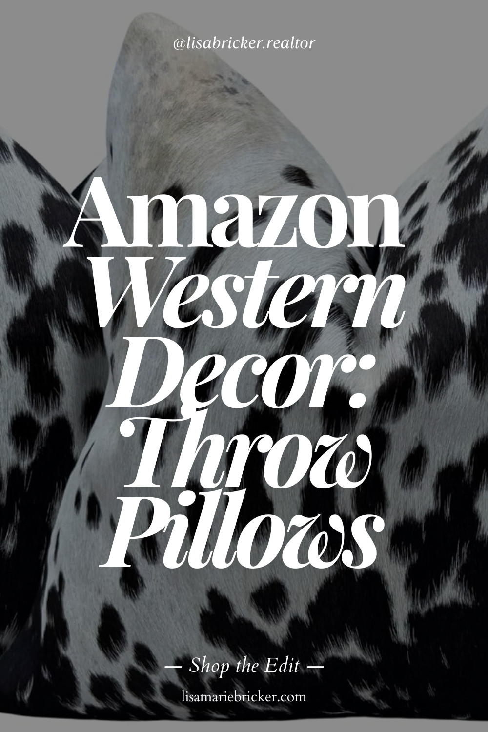 Amazon Western Decor: Throw Pillows 

 #LTKHome