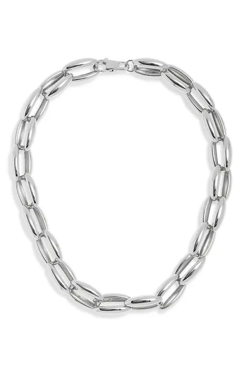 Luv AJ The Positano Chain Necklace in Silver at Nordstrom | Nordstrom