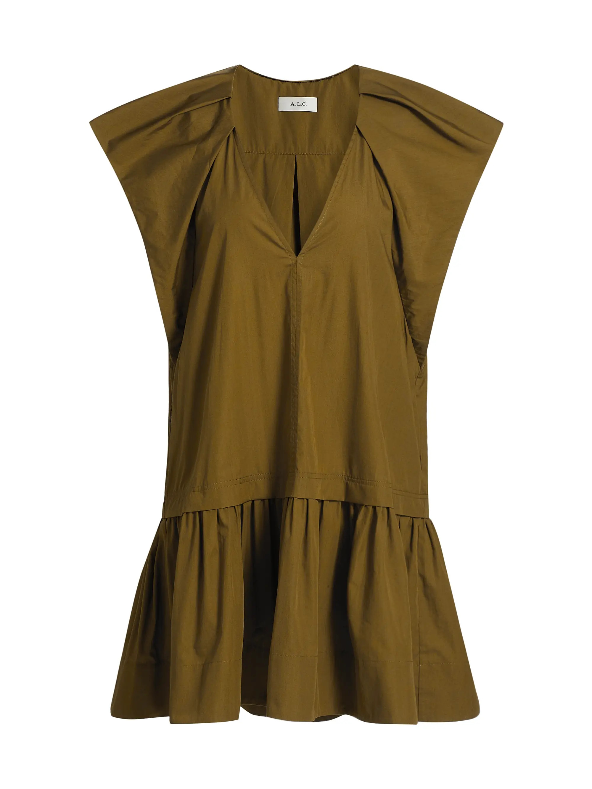 A.L.C. Ember Cotton Cap-Sleeve Minidress | Saks Fifth Avenue | Saks Fifth Avenue