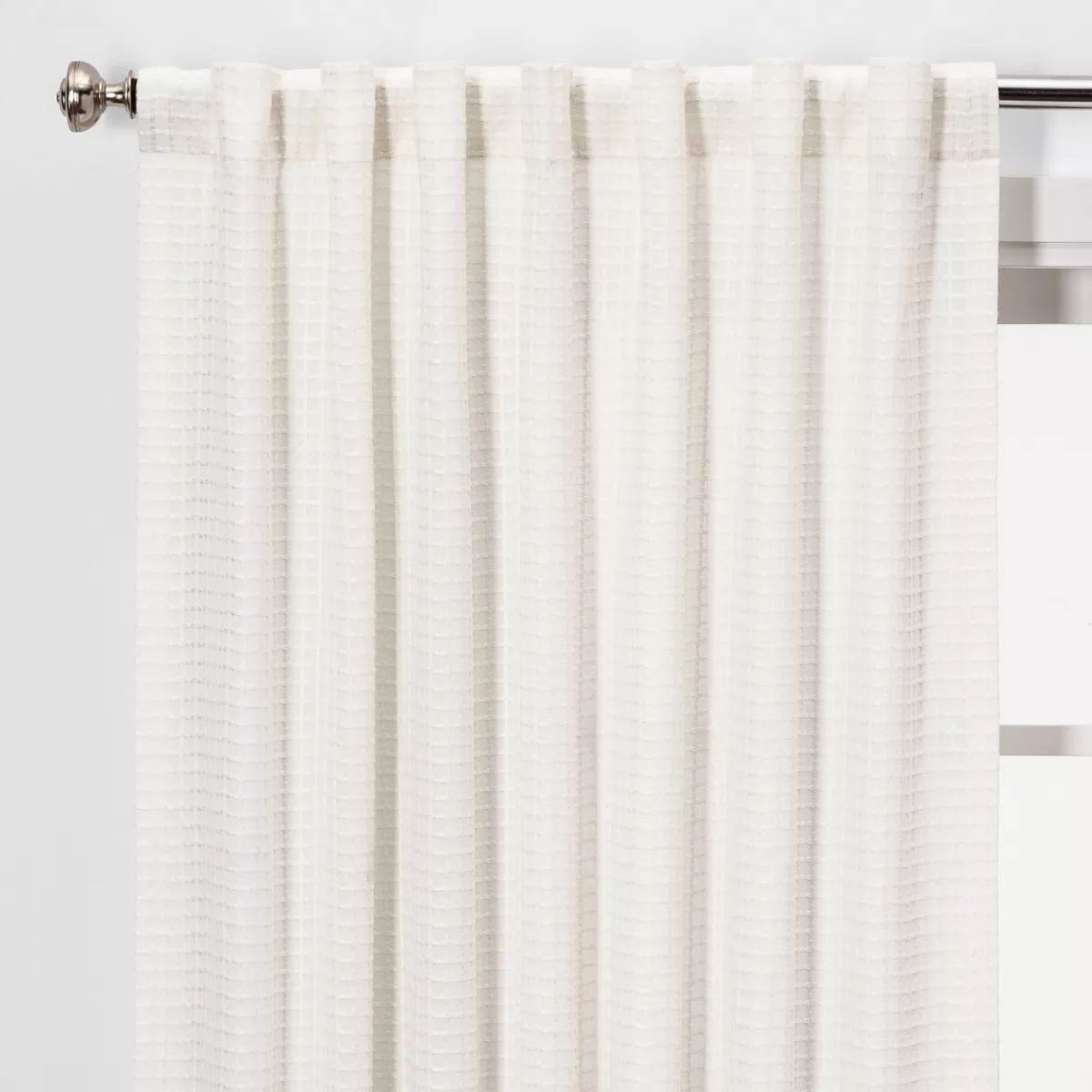 1pc Light Filtering Honeycomb Window Curtain Panel White - Threshold™ | Target