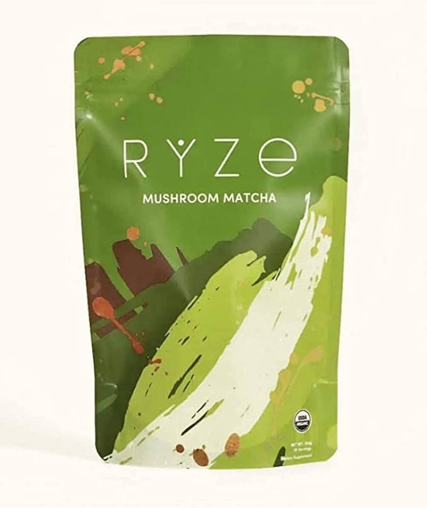 XPRESS ECOMMERCE Organic RYZE MUSHROOM MATCHA COFFEE NWT 180g- 30 Servings Instant Coffee 6.34 Ou... | Amazon (US)